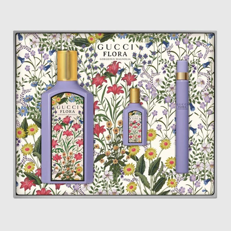 Gucci Flora Gorgeous Magnolia EDP Gift Set for Women