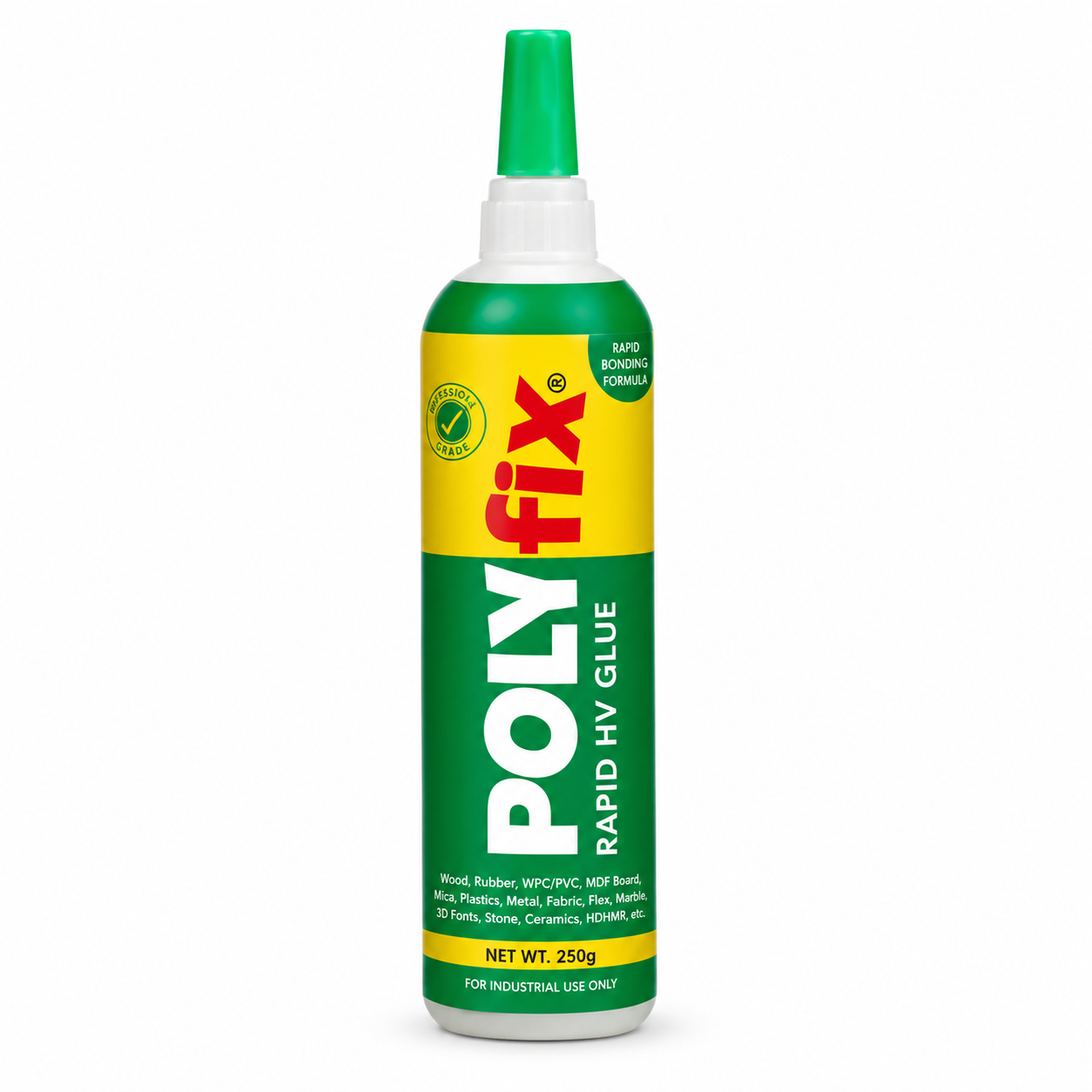 78fa2c20-9054-46fa-9d40-76c0b34c6651 (1) Polyfix Rapid HV Glue – 250g - Image 1
